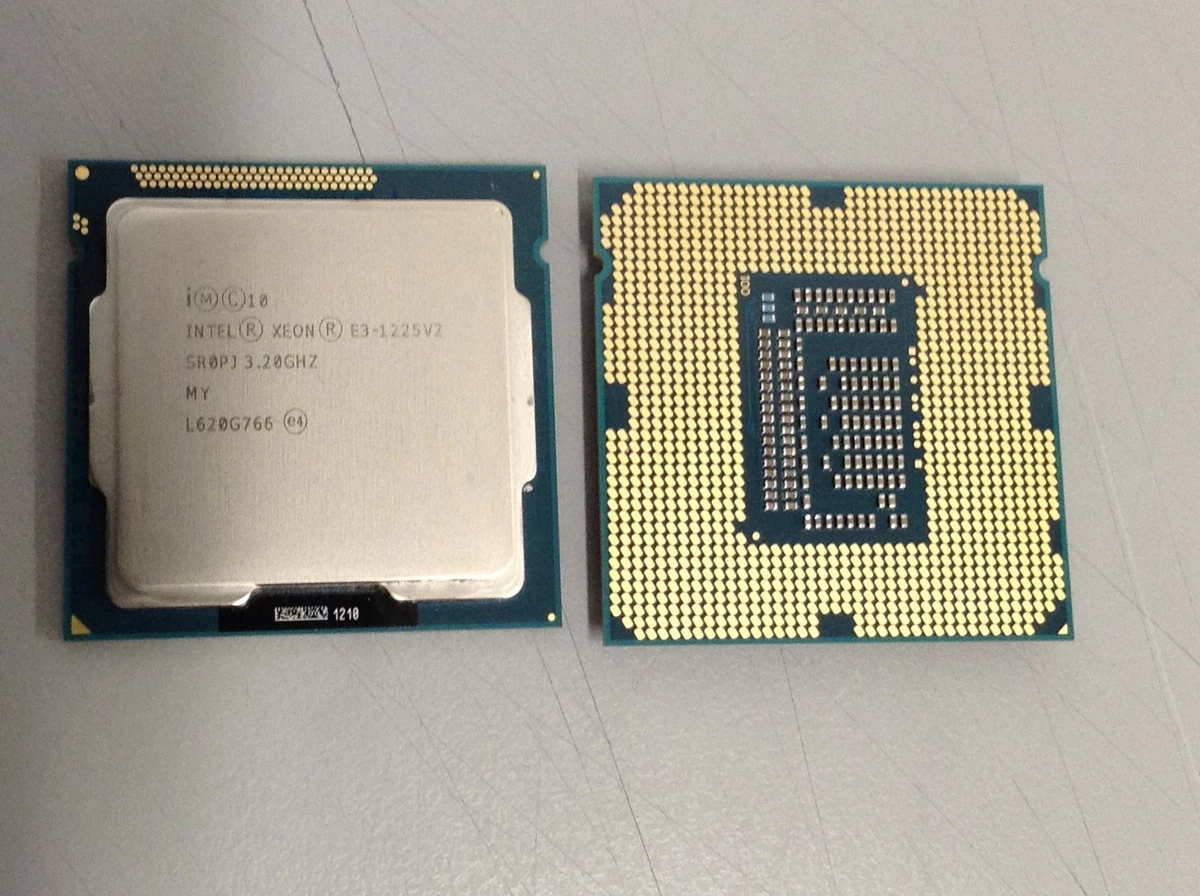 Processore Intel Xeon E3-1225v2 Quad-Core LGA1155 Con GPU HD4000 - Versione Tray (Senza Dissipatore) - Ricondizionato Funzionante - 6