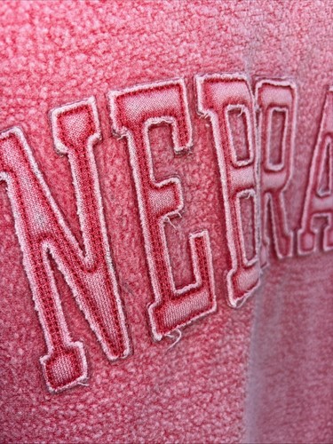 Women's Pressbox Nebraska Cornhuskers Ponchoville Pullover Sweatshirt 2X NWT $80 - Picture 3 of 9