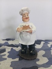 European Resin Fat Chef Statue Figurine Kitchen Decor.    E76