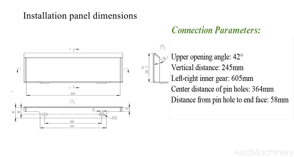 Mini zanjadora AGT M-CT para AGT LRT23 LBT23 KBT23 Foto 4 de 4