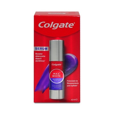 Colgate Max Booster Aufhellung white max, purple Serum, 40ml