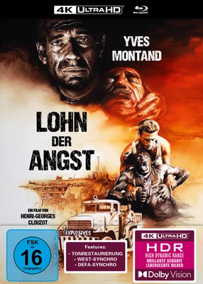 Lohn der Angst (1953) - Yves Montand - Mediabook DDR/BRD-Synch. [4K-UHD+Blu-ray] - Bild 1 von 4