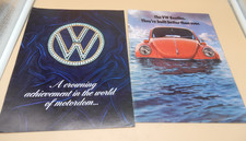 1974 1975 Volkswagen Vw Beetle La Grande Bug Original Sales Brochures