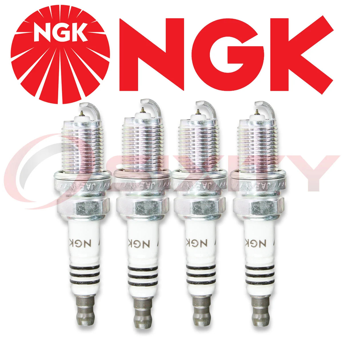 NEW Set of 4 NGK IRIDIUM IX Resistor Performance Power Spark Plugs BKR6EIX11