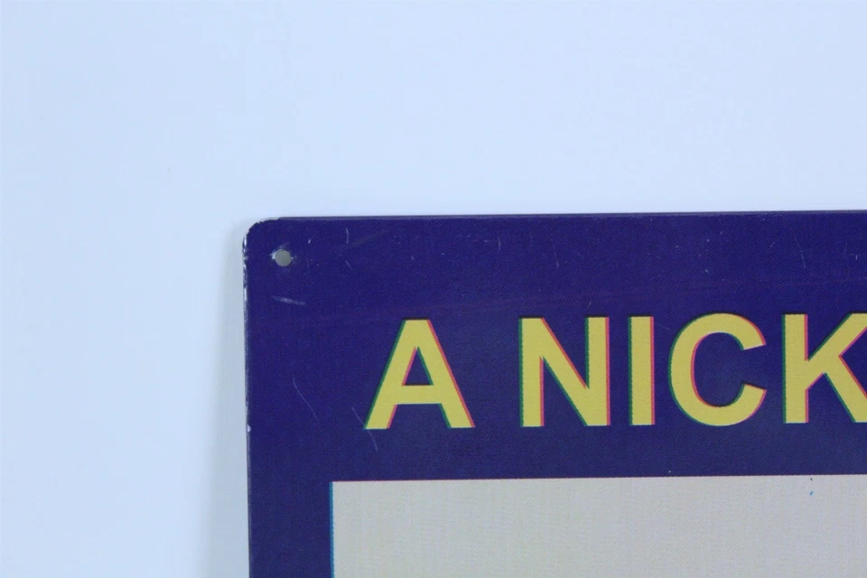 Pepsi Cola A Nickel Drink Metal Sign Licensed Reproduction  - Image 3 of 4