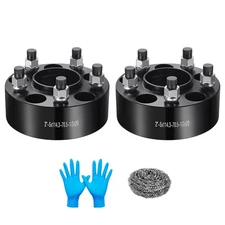 2PCS 2" Inch 5x4.5 5x114.3 Hubcentric Wheel Spacers for Ford Mustang Edge LTD