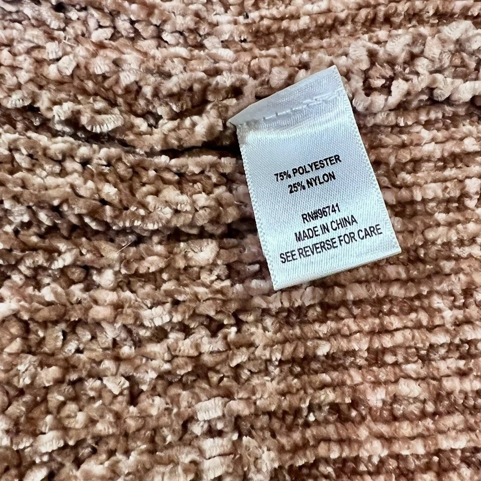 Suéter Belle du Jour con flecos de caramelo envejecido, talla XS Foto 4 de 4