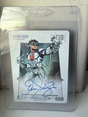 2026 Bo Jackson Battle Arena GAME OVER ERIC GAGNE #EGA-7 Inspired Ink Steel Auto