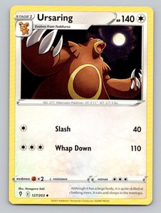 Ursaring 127/203 Evolving Skies Uncommon