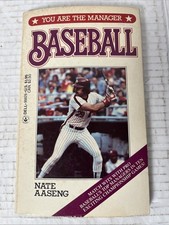 YOU ARE THE MANAGER: BASEBALL 1984 Paperback Book NATE AASENG Dell Mike Schmidt