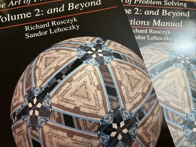 AoPS Volume 2: And Beyond by Richard Rusczyk 7th Edition, with Solution Manual