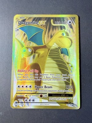 Pokemon TCG Dragonite EX Full Art Ultra Rare Card 106/108 Evolutions Full Holo