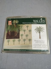Wallies Wallpaper Cutout Palm Trees 25 each  Brand New  Sealed