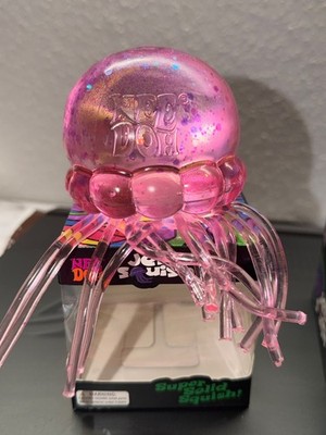 Needoh Jellyfish Squishy XXL Stressball Glitzer Anti Stress Toy