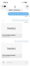 Instinct Ai Invitation (1 left)