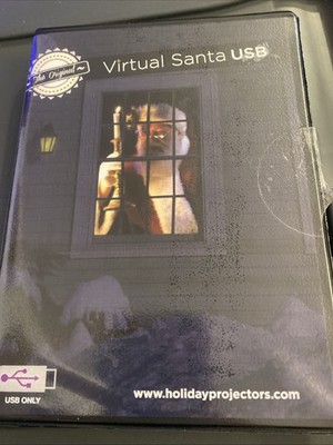 Kringle Bros The Original Virtual Santa USB Window Projection