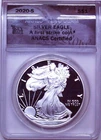 Photo of a 2020-S American Silver Eagle from an eBay listing that sold on Jul 17, 2026