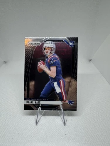 2024 Drake Maye Panini Prizm #329 Base RC Patriots Rookie QB Playoffs🔥