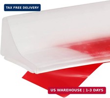 New Collapsible Shower Threshold Water Dam, Self Adhesive Silicone Waterproof Ba