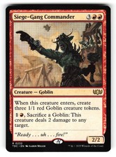 Siege-Gang Commander #232 (NM) (R) (TDC) Magic MTG