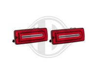 RüCkleuchten Mit Sequenzblinker Rot/Klar FüR Mercedes W463 1999-2018