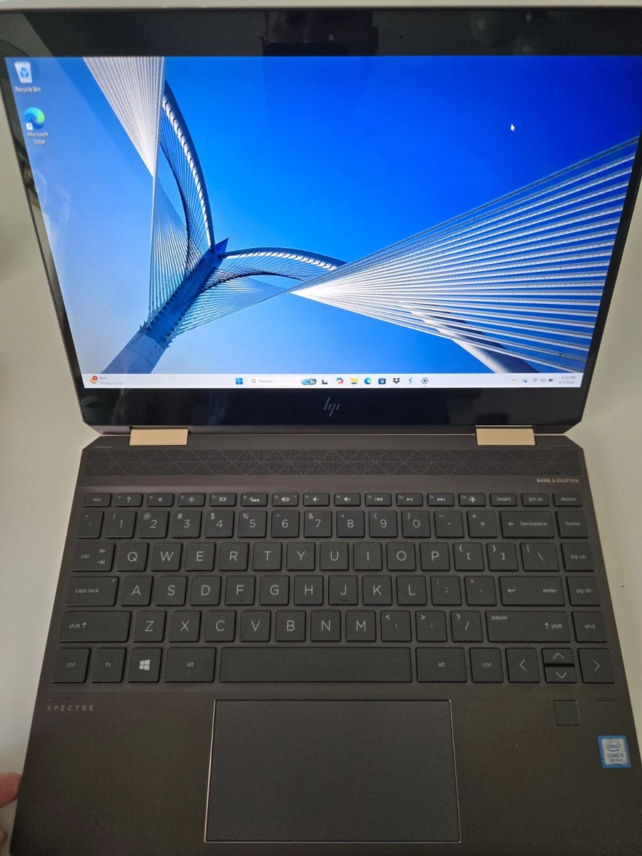 HP Spectre X360 8 GB RAM PC Laptops & Netbooks 256 GB SSD Capacity
