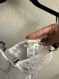 For Love & Lemons Skivvies Julienne Lace Underwire Bra Size XS Intimates Bridal