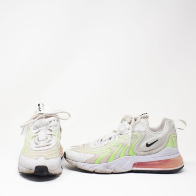 Nike Women's Air Max 270 React ENG Watermelon Lace Up Low Top Sneakers  Shoes