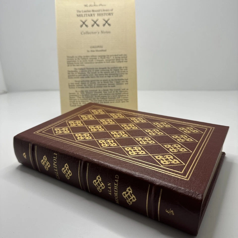 Easton Press: Gallipoli by Alan Moorehead - WWI - Library of Military History Foto 3 de 4