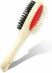 double sided pet brush