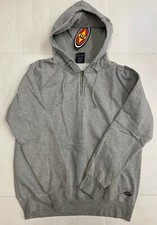 Easton Grey  Worn Look    Zip Hoodie Adult