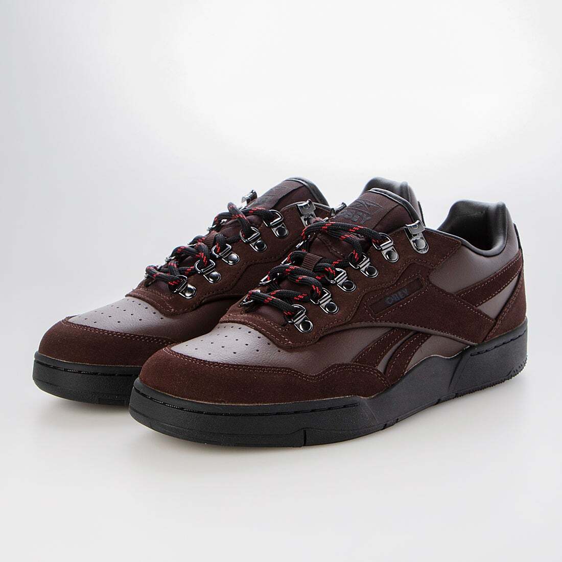 Campio XT Shoes - Reebok Reebok Unisex High-Top Canvas Sneakers Size 10 Brown/Black main image 1