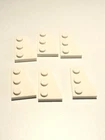 New Lego 6x White Wedge, Plate 3 x 2 Right 43722