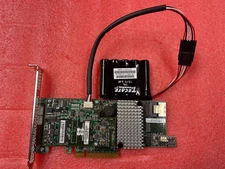 LSI MegaRAID MR SAS 9266-4I Raid Controller Card w/ battery