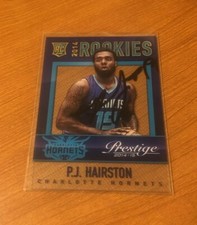 P.J. HAIRSTON Autographed 2014-15 Prestige Acetate RC IP AUTO SIGNED In Person