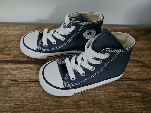 navy converse infant size 7