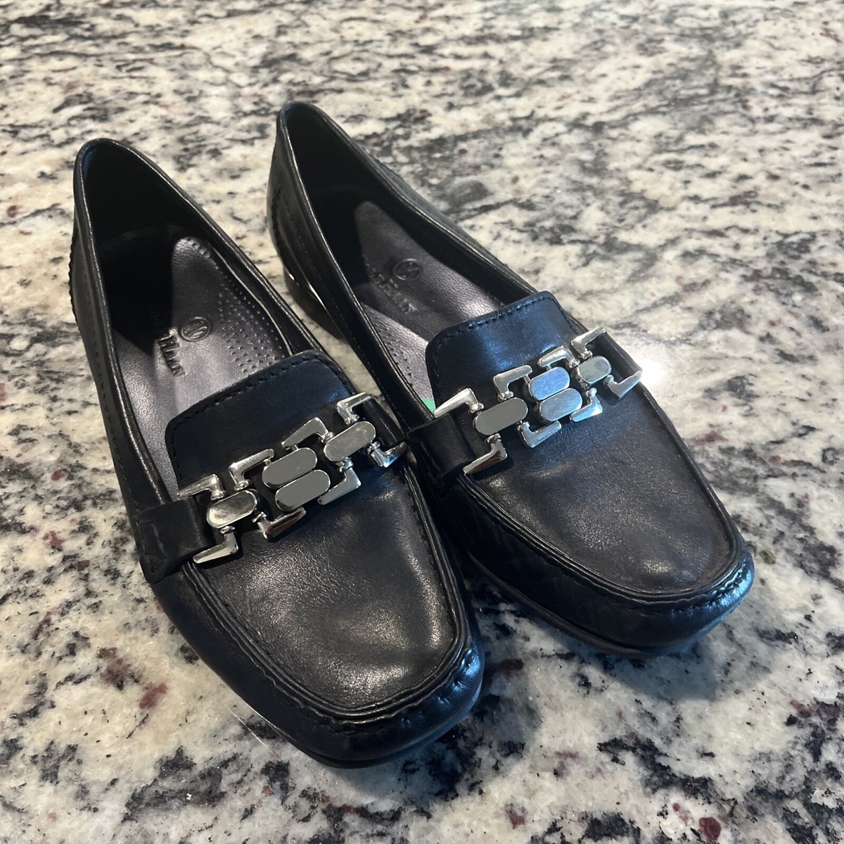 Cole Haan Black Leather Slip-On Loafers Cole Haan Black Penny Loafers Size 11 1/2 M | eBay main image 3