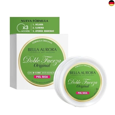 Bella Aurora Anti-Manchas Crema Clásica Piel Seca, 30 ml | Quitamanchas Facial,