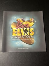 VIVA ELVIS CIRQUE DU SOLEIL Program Las Vegas Nevada Large Full Color Book