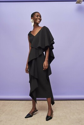 NWT Solace London Alora Dress in Black 8US/12UK  $735