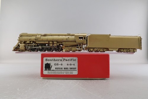 HO BRASS WMC WESTSIDE SP SOUTHERN PACIFIC GS-6 4-8-4 UNPAINTED KATSUMI AS-IS