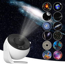 Planetarium Galaxy Projector 360  Rotating Nebula Star Light for Bedroom 13 in1