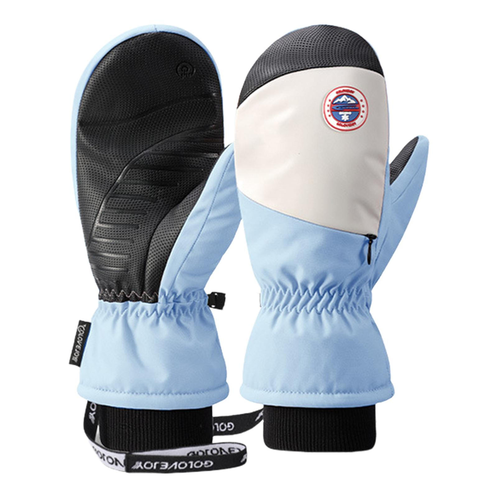 Snowboard Gloves Snowmobile Mittens Waterproof Women's Touchscreen