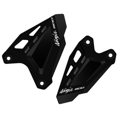 适用于川崎 Z500 NINJA500 Z 500 英尺钉脚跟护板保护-