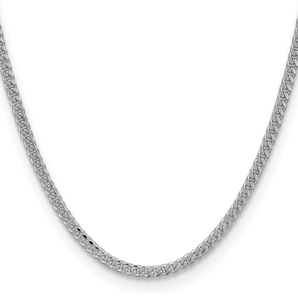 Sterling Silver 3.25mm Domed Curb 20