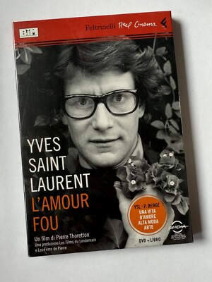 Pierre Thoretton YVES SAINT LAURENT L'AMOUR FOU DVD + BUCH (2010) VERSIEGELT