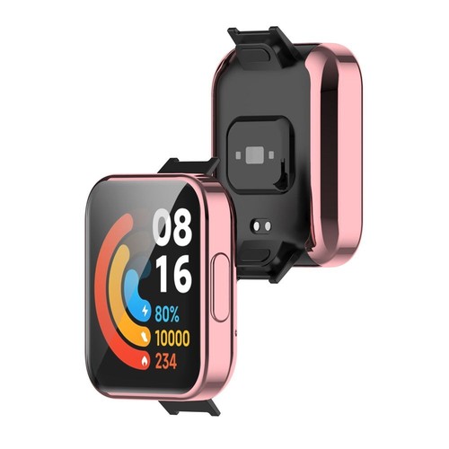 Smart Watch Case Cover Screen Protector Protective TPU For Redmi Watch 2 Lite - Photo 5 sur 12