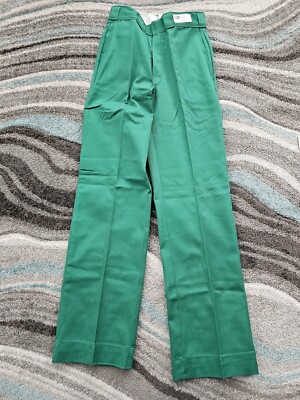 Vintage Dickies Mens Pants 874 32 X 28 Chino Green 70s Nwt Vintage Dickies Mens Pants 874 32 X 28 Chino Green 70s Nwt