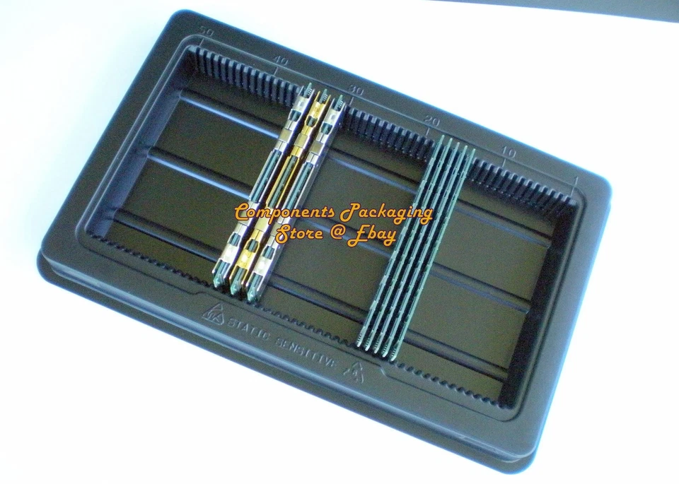 Desktop Memory Case Tray Case for PC DDR DRAM RAM DIMM Modules - 2 fits 100 New - Image 4 of 4