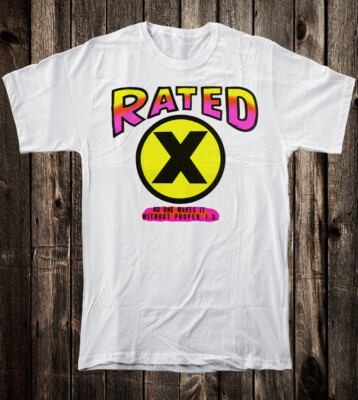 Men's T-shirt Novelty Retro Design 70's X Rated Funny